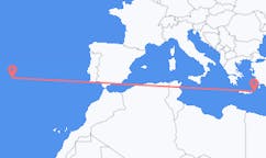 Flights from Kasos, Greece to Ponta Delgada, Portugal