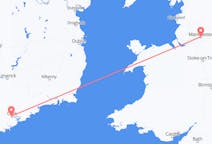Flyreiser fra Manchester, England til Cork, Irland
