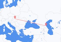 Vluchten van Machatsjkala, Rusland naar Boedapest, Hongarije