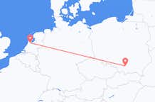 Flyg från Krakow till Amsterdam
