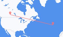 Flights from Saskatoon to São Jorge