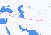 Flyg från Islamabad, Pakistan till Malatya, Turkiet