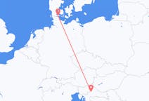 Рейсы из Сённерборг, Дания в Загреб, Хорватия