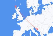Flyreiser fra Stornoway, Skottland til Split, Kroatia