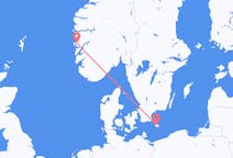 Flights from Bornholm, Denmark to Bergen, Norway