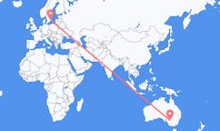 Flyreiser fra Mildura, Australia til Kalmar, Sverige