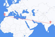 Flyg från Ranchi, Indien till Faro, Portugal