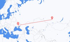 Flights from Abakan, Russia to Zaporizhia, Ukraine
