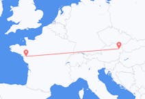 Flyg från Vienna, Österrike till Nantes, Frankrike