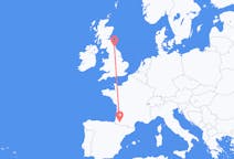 Flights from Newcastle upon Tyne, the United Kingdom to Pau, Pyrénées-Atlantiques, France