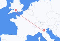 Flyreiser fra Bournemouth, England til Bologna, Italia