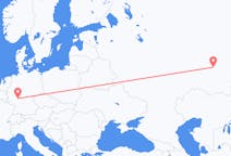 Flyg från Ufa, Ryssland till Frankfurt, Tyskland