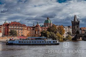 Croisière d’une durée de 1 heure avec Prague Boats