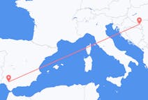 Vluchten van Sevilla, Spanje naar Osijek, Kroatië