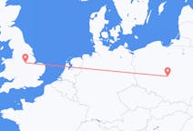 Flights from Łódź, Poland to Nottingham, the United Kingdom