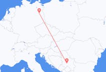 Vols de Kraljevo, Serbie pour Berlin, Allemagne