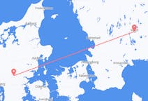 Fly fra Billund til Växjö