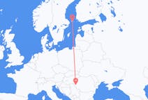 Flyrejser fra Mariehamn, Åland til Timișoara, Rumænien