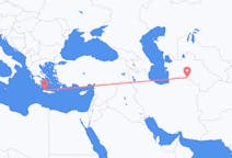 Flyg från Asjchabad, Turkmenistan till Chania, Grekland