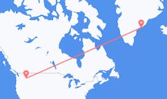 Flüge von Lewiston, die Vereinigten Staaten nach Kulusuk, Grönland