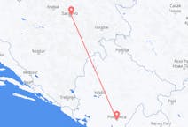 Flights from Podgorica to Sarajevo