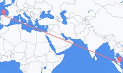马来西亚出发地 关丹飞往马来西亚飞往 圣地亚哥德尔蒙特的航班