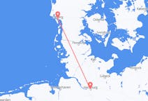 Flights from Hamburg, Germany to Esbjerg, Denmark