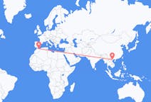 Flyg från Hanoi, Vietnam till Melilla, Spanien