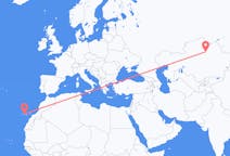 Flyrejser fra Nur-Sultan til Tenerife