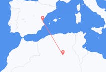 Flights from Ouargla, Algeria to Valencia, Spain