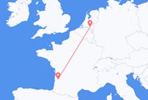 Flyreiser fra Bordeaux, Frankrike til Eindhoven, Nederland