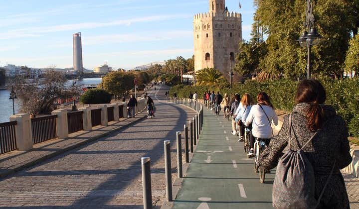 Seville Bike Tour Following the Guadalquivir River