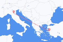 Flights from İzmir in Turkey to Bologna in Italy