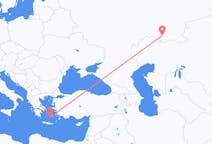Flights from Orenburg, Russia to Santorini, Greece