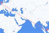 Flüge von Pontianak, Indonesien nach Amsterdam, die Niederlande