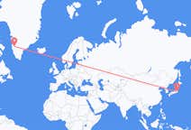 Flights from Tokyo to Kangerlussuaq