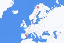 Flyg från Gällivare, Sverige till Valencia, Spanien