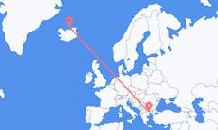 Flyrejser fra Grimsey, Island til Kavala-præfekturet, Grækenland
