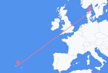Flights from Aalborg, Denmark to Terceira Island, Portugal