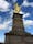 Statue du Sacré-Coeur, Wolxheim, Molsheim, Bas-Rhin, Grand Est, Metropolitan France, France