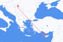 Flyg från Pafos, Cypern till Belgrad, Serbien