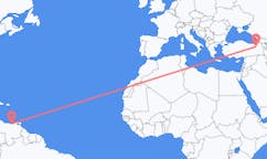 Flights from Barcelona to Erzurum