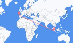 Flyrejser fra Bengkulu til Vigo