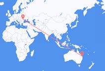 Flights from Hervey Bay, Australia to Bacău, Romania