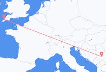 Flights from Kraljevo, Serbia to Newquay, the United Kingdom