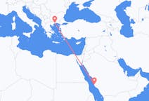 Flyrejser fra Jeddah til Kavala-præfekturet