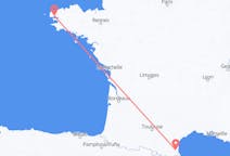 Flights from Perpignan, France to Brest, France