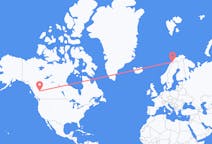Flyrejser fra Prins George, Canada til Narvik, Norge