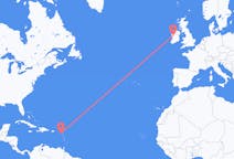Flüge von Nevis, Saint Kitts und Nevis nach Knock, Grafschaft Mayo, Irland