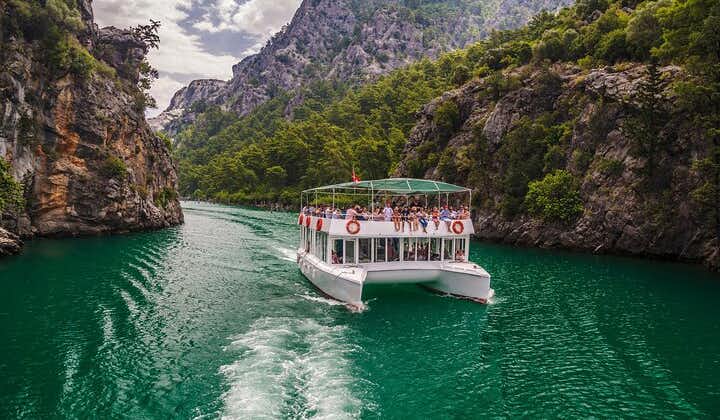 Green Canyon Boat Tour from Alanya (Included lunch and Drinks)